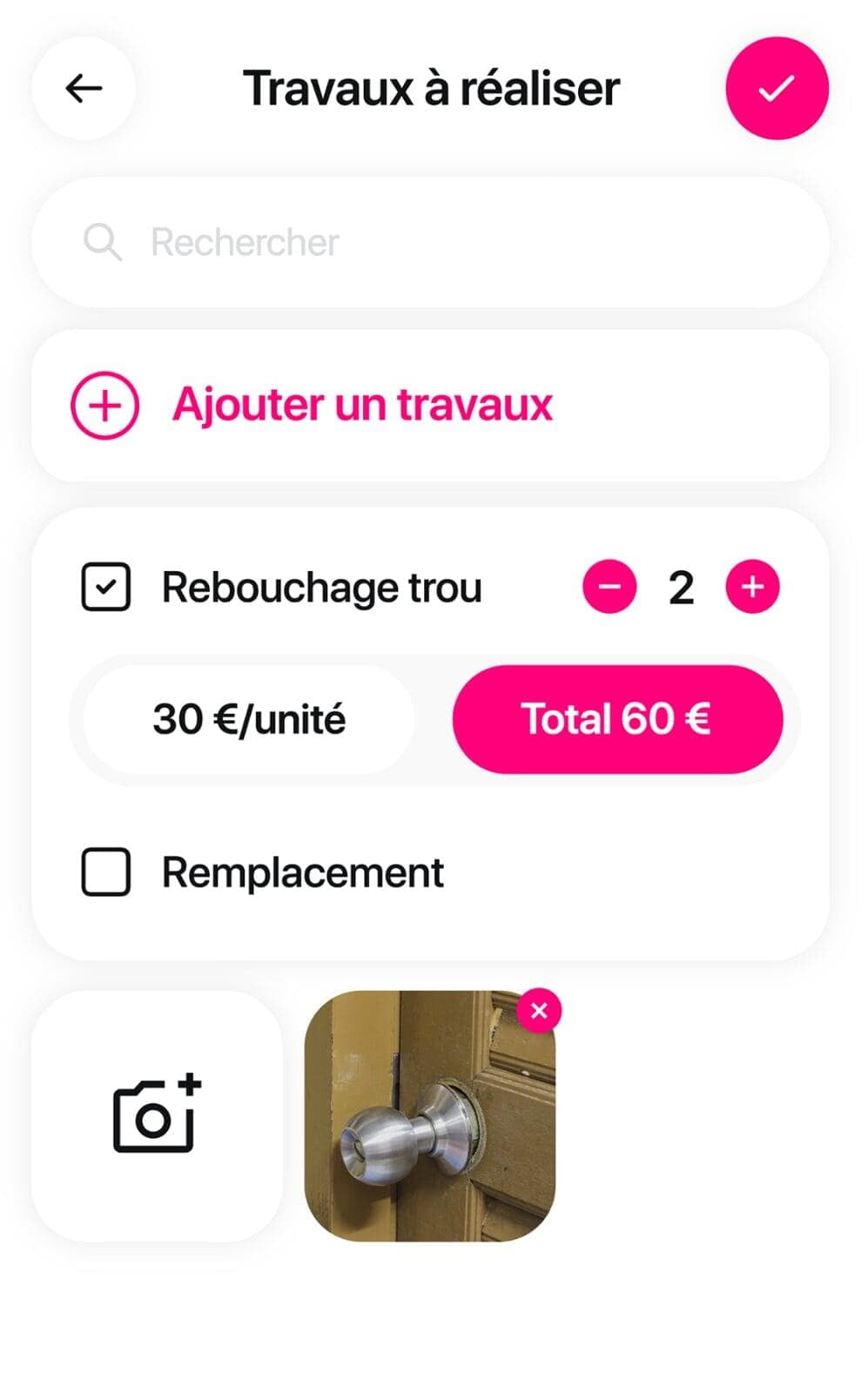 Comparatif automatique entre état des lieux d’entrée et de sortie Startloc